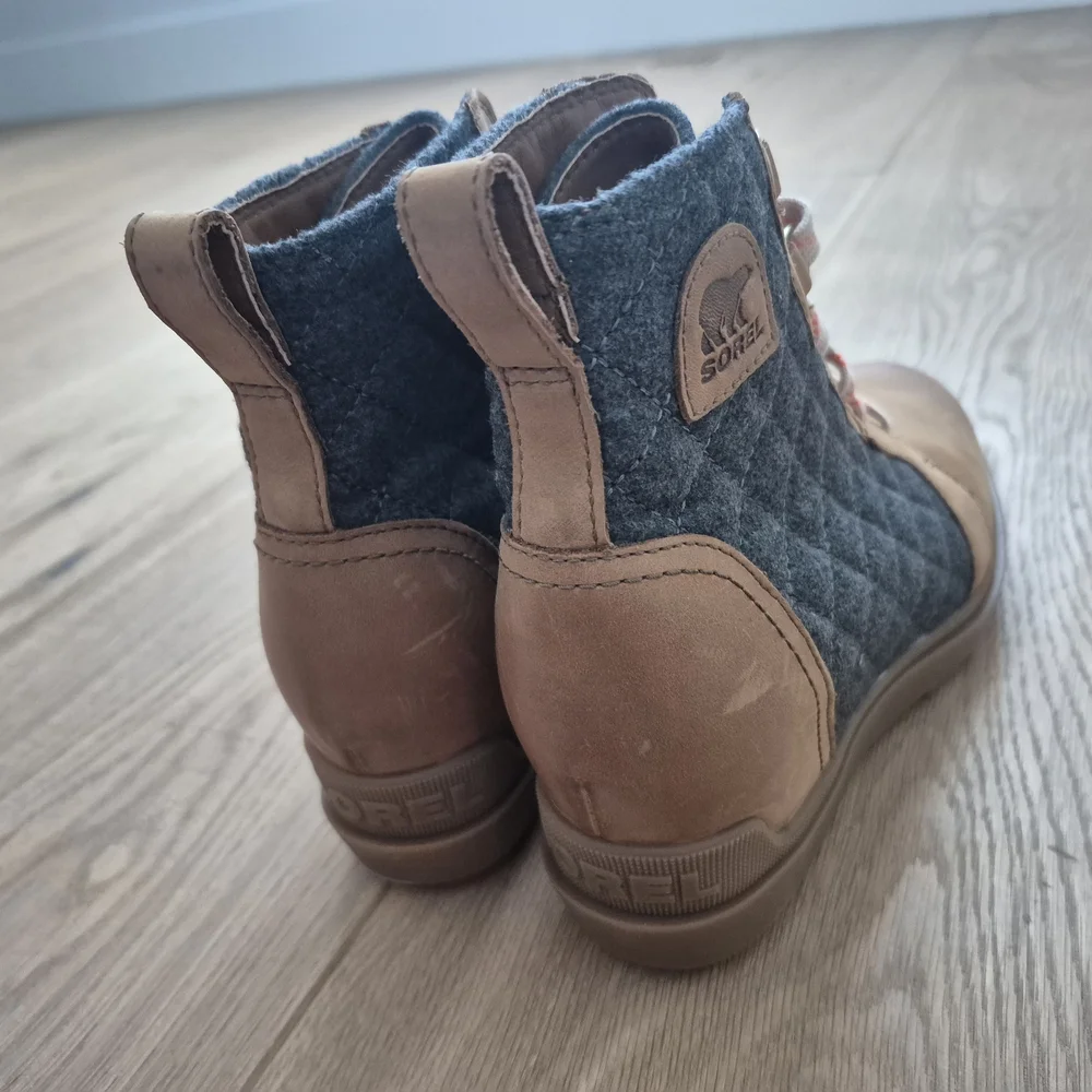 Sorel Evie 2 NW Lace Velvet Tan - Picture 5 of 7